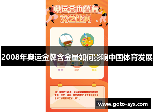 2008年奥运金牌含金量如何影响中国体育发展